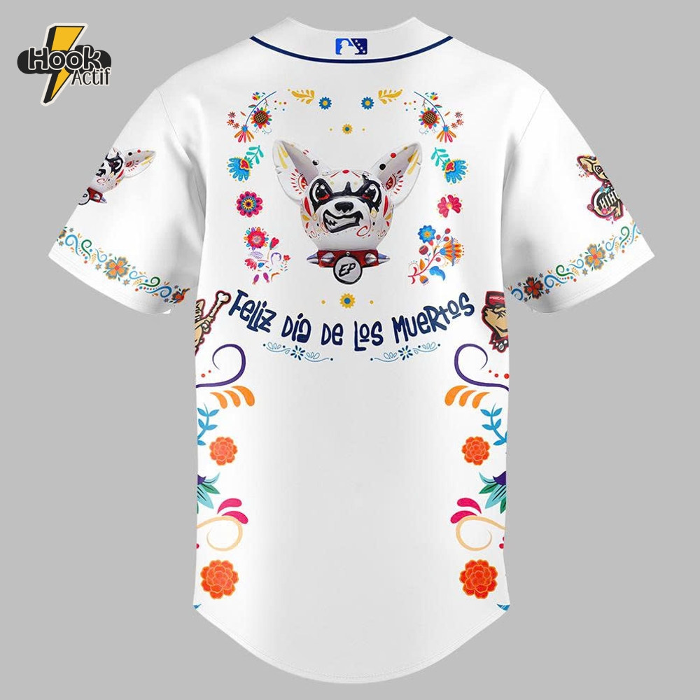 El Paso Chihuahuas Dia de los Muertos 2025 Baseball Jersey El Paso Chihuahuas Dia de los Muertos 2025 Baseball Jersey