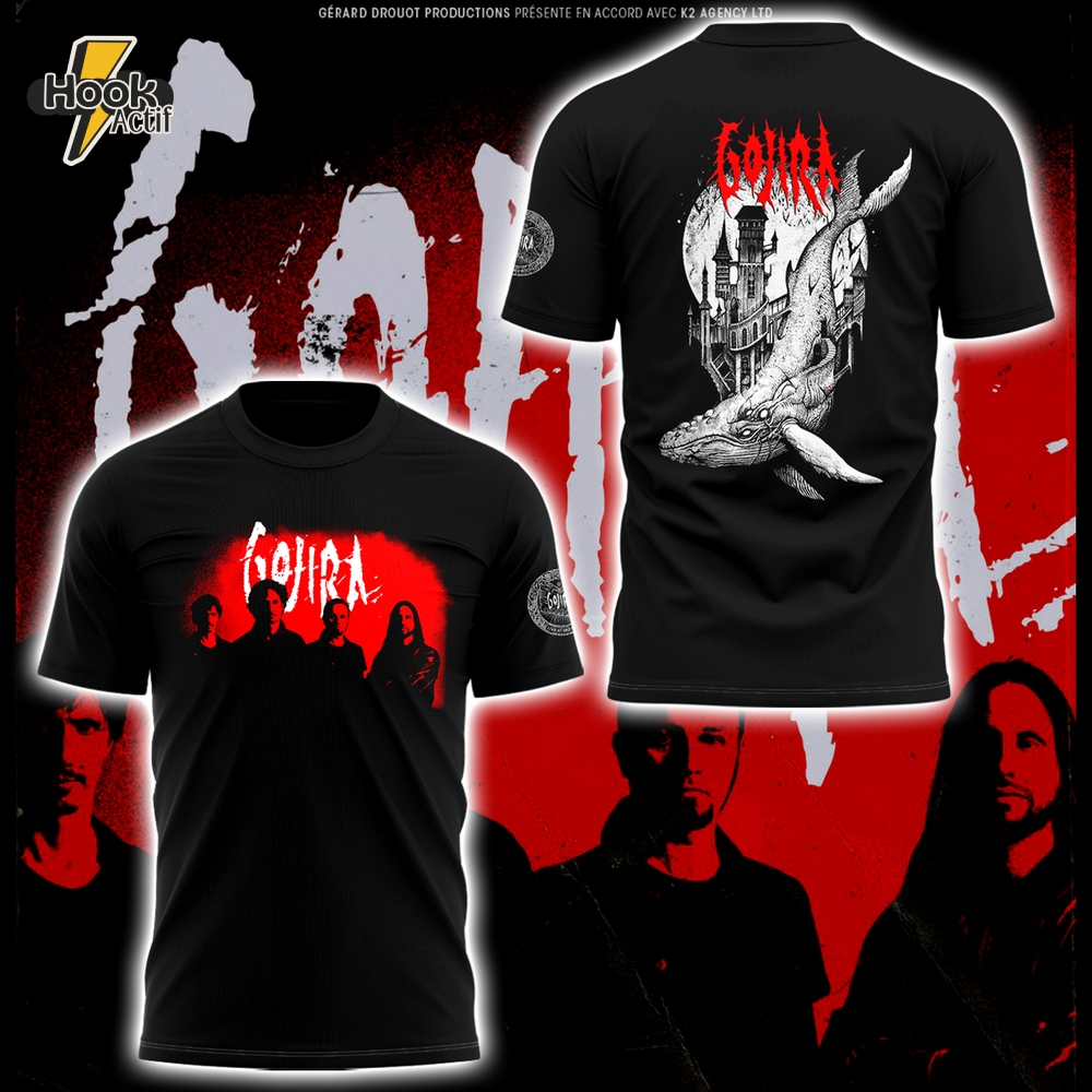 Gojira Music Limited Edition Tee - Black Gojira Music Limited Edition Tee - Black