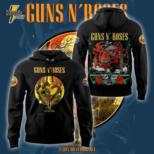 Guns N' Roses x Bulgaria Tour Hoodie