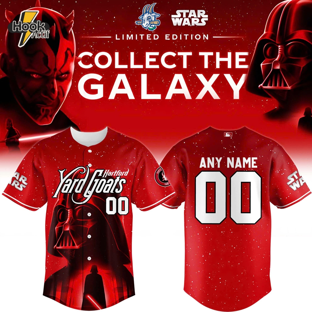Hartford Yard Goats x Star Wars Baseball Jersey 2025 Hartford Yard Goats x Star Wars Baseball Jersey 2025
