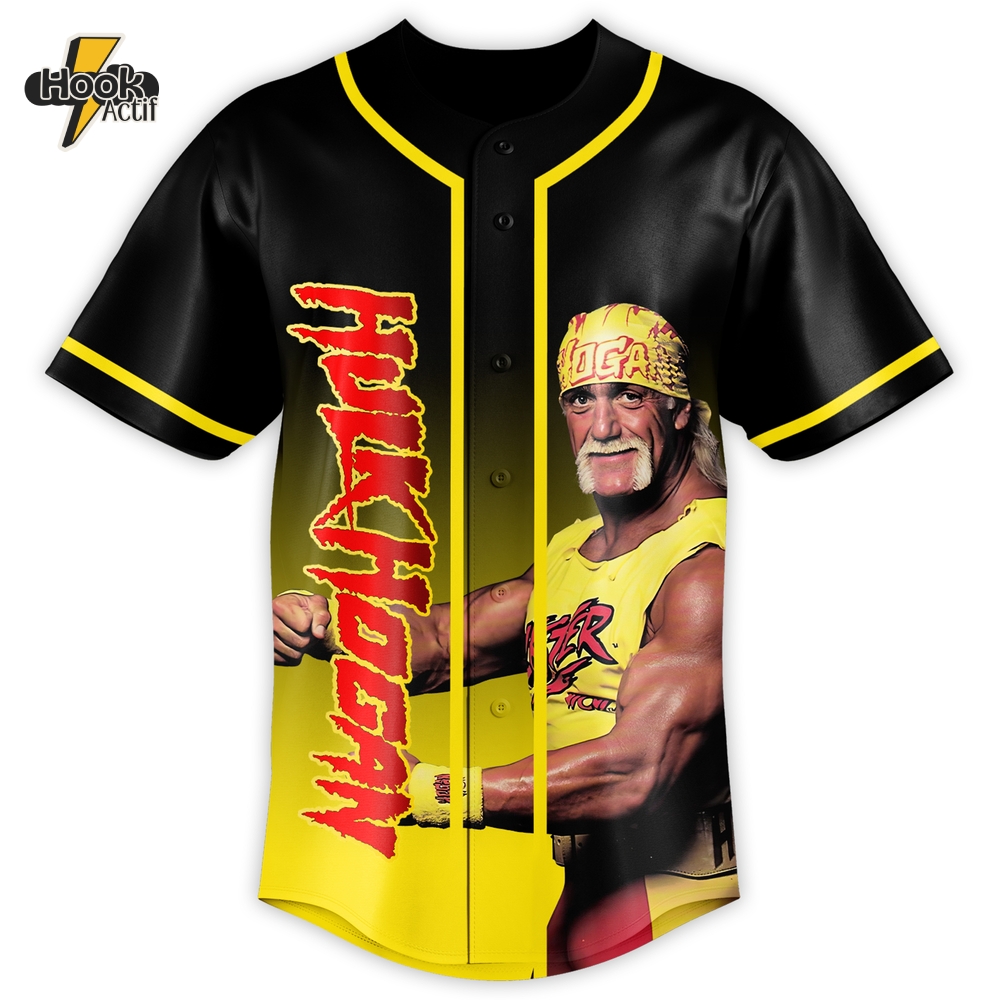 Hulk Hogan 1953-2025 " FOREVER" Baseball Jersey Hulk Hogan 1953-2025 " FOREVER" Baseball Jersey