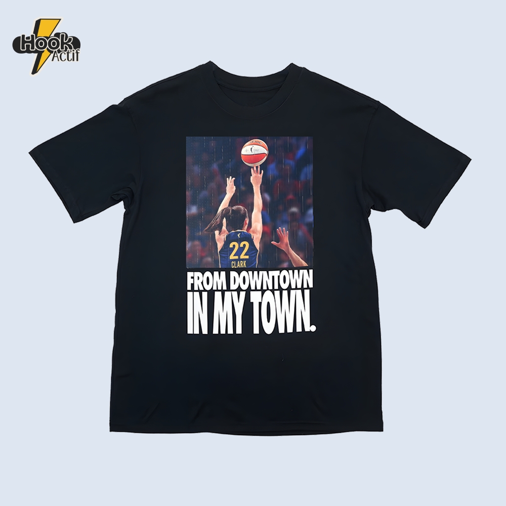 Indiana Fever Caitlin Clark “From My Downtown” WNBA Tee Indiana Fever Caitlin Clark “From My Downtown” WNBA Tee