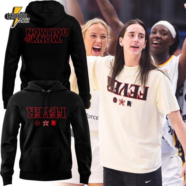 Indiana Fever "NOW YOU KNOW" Limited Edition Hoodie - Black