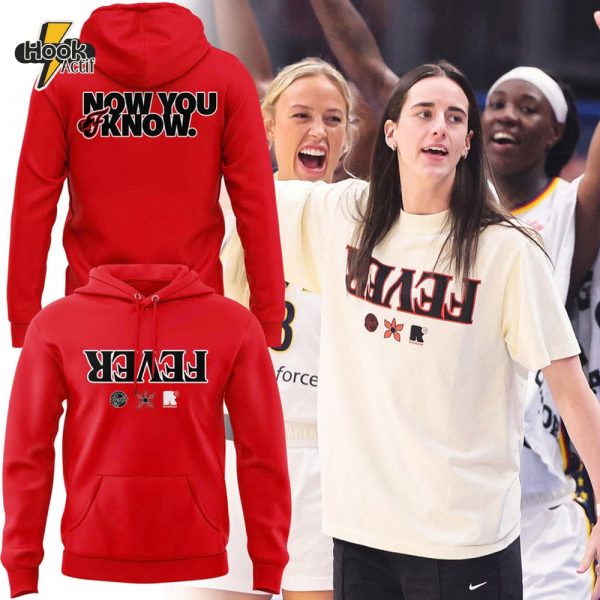 Indiana Fever "NOW YOU KNOW" Limited Edition Hoodie - Red