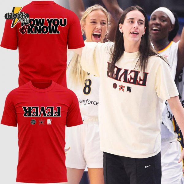 Indiana Fever "NOW YOU KNOW" Limited Edition Tee - Red