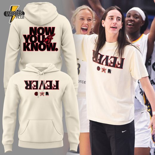 Indiana Fever Stranger Things Cream Hoodie