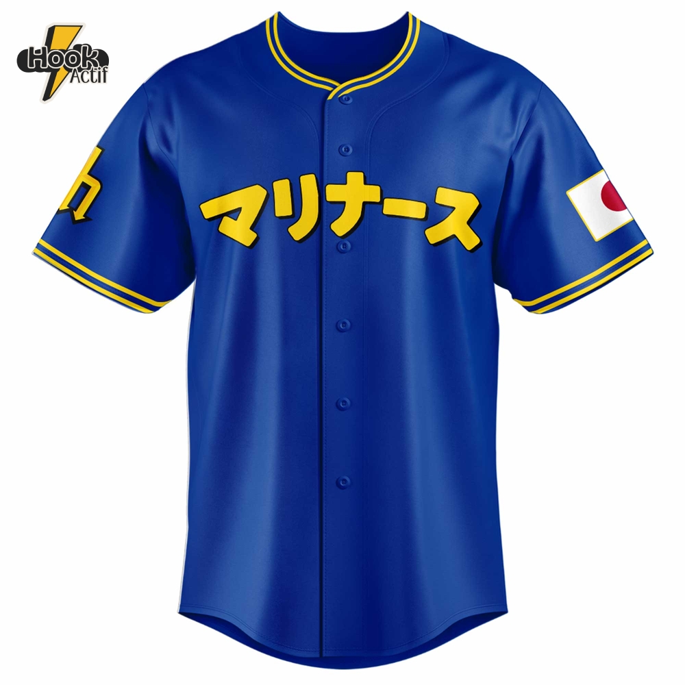 Japanese Pride x SEA Baseball Jersey Japanese Pride x SEA Baseball Jersey