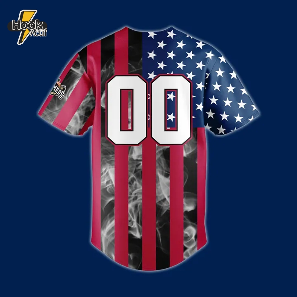 Joliet Slammers Independence Day 2025 Special New Custom Jersey Joliet Slammers Independence Day 2025 Special New Custom Jersey
