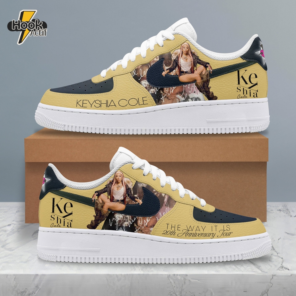 Keyshia Cole "The Way It Is 20th Anniversary Tour" Air Force 1 Sneaker Keyshia Cole "The Way It Is 20th Anniversary Tour" Air Force 1 Sneaker
