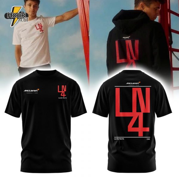 Lando Norris Silverstone McLaren F1 Team Black Shirt