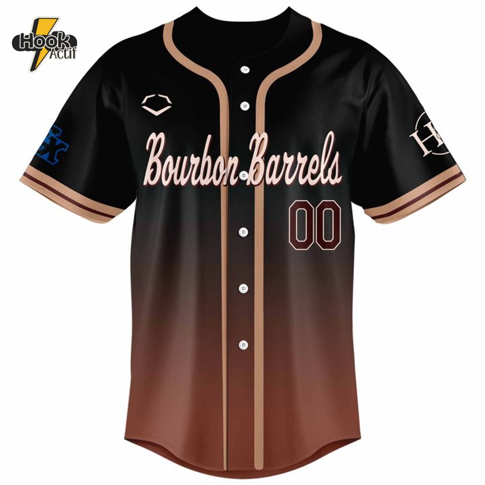 Lexington Legends x Kentucky Bourbon Barrels Alter Ego 2025 Special Baseball Jersey Lexington Legends x Kentucky Bourbon Barrels Alter Ego 2025 Special Baseball Jersey