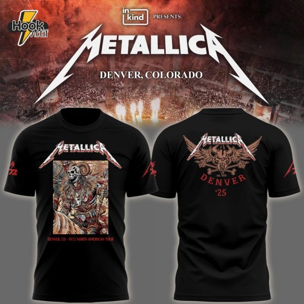 Limited Edition MTLC #M72Denver Concert 06-29-25 Black TShirt V3