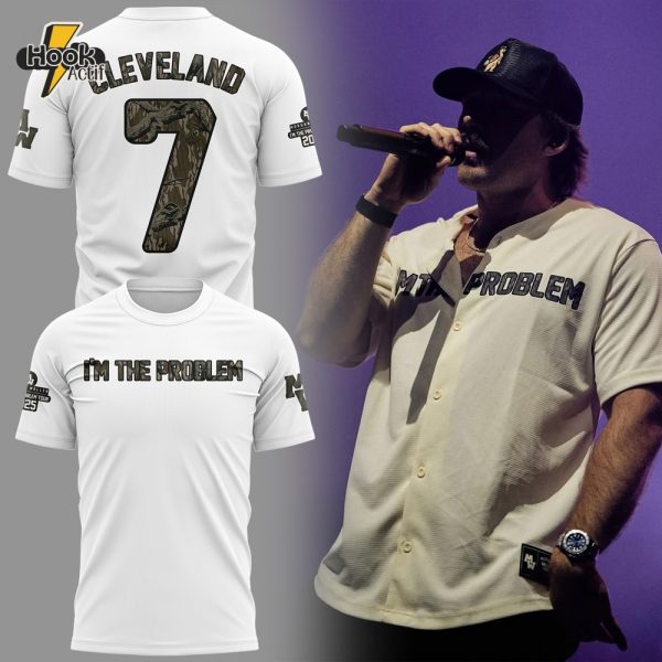 Limited Edition Morgan Wallen Live in Cleveland TShirt