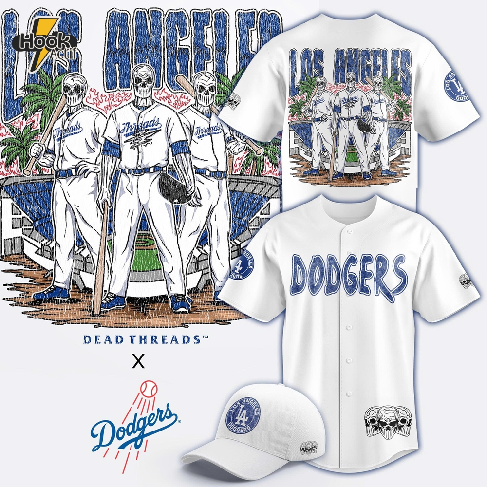 Los Angeles Dodgers x Dead Threads 2025 Limited Baseball Jersey Los Angeles Dodgers x Dead Threads 2025 Limited Baseball Jersey