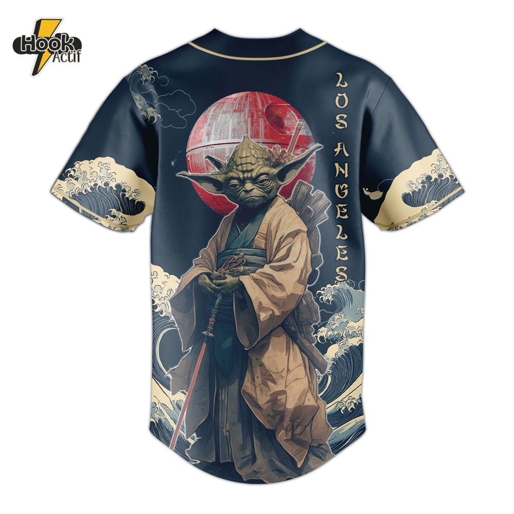 Los Angeles Dodgers x Master Yoda 2025 Japan Edition Baseball Jersey Los Angeles Dodgers x Master Yoda 2025 Japan Edition Baseball Jersey