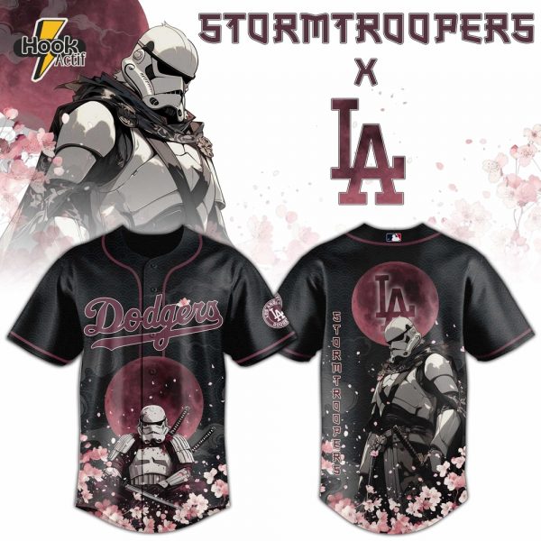 Los Angeles Dodgers x Stormtroopers 2025 Japan Edition Baseball Jersey