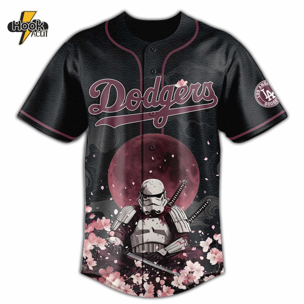 Los Angeles Dodgers x Stormtroopers 2025 Japan Edition Baseball Jersey Los Angeles Dodgers x Stormtroopers 2025 Japan Edition Baseball Jersey