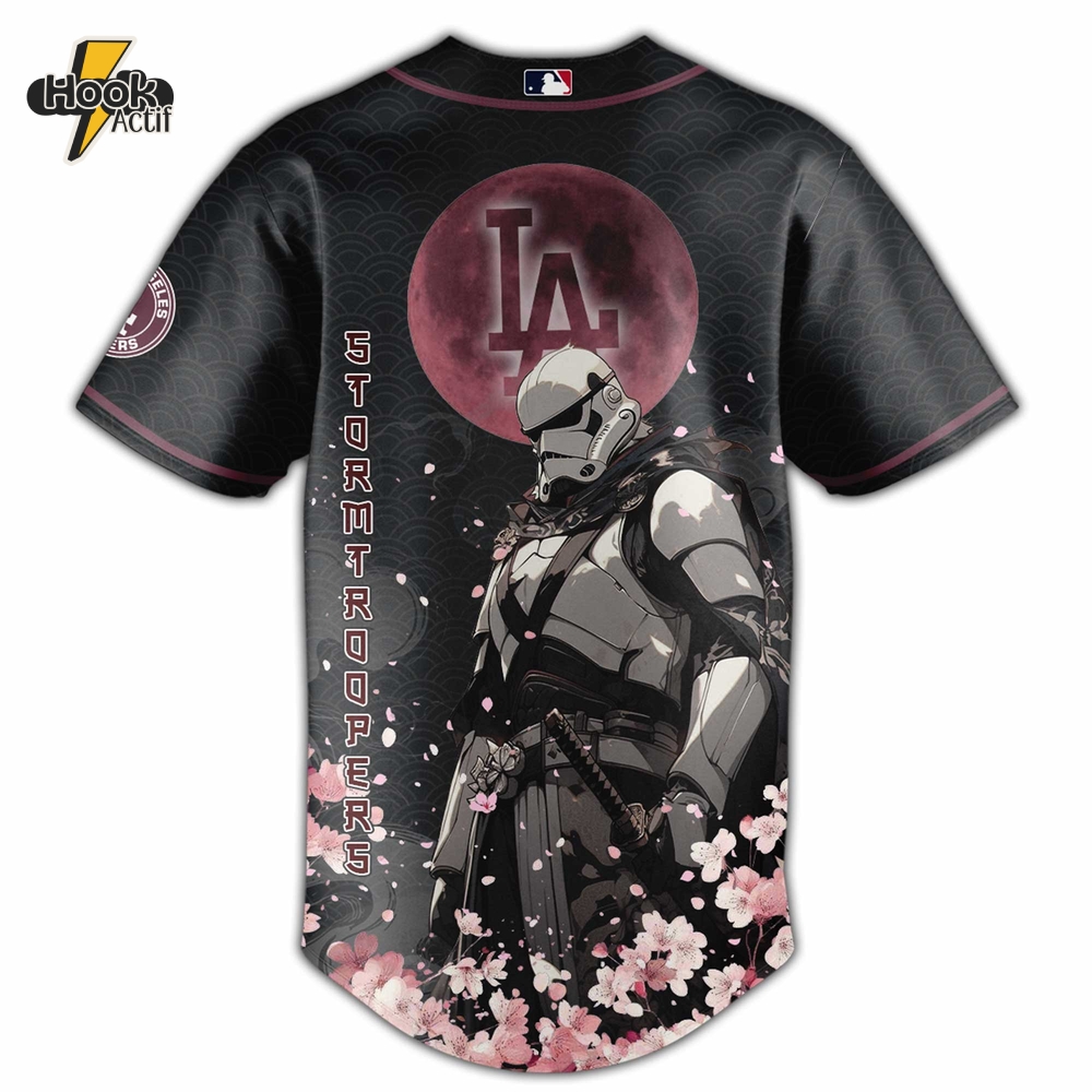 Los Angeles Dodgers x Stormtroopers 2025 Japan Edition Baseball Jersey Los Angeles Dodgers x Stormtroopers 2025 Japan Edition Baseball Jersey