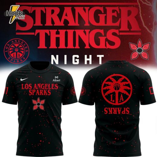 Los Angeles Sparks x Stranger Things Night 2025 Shirt
