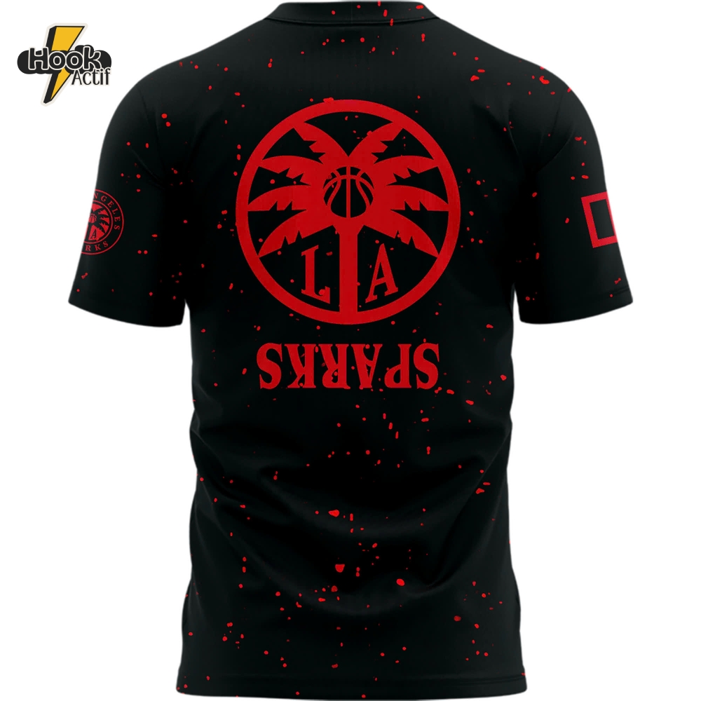 Los Angeles Sparks x Stranger Things Night 2025 Shirt Los Angeles Sparks x Stranger Things Night 2025 Shirt