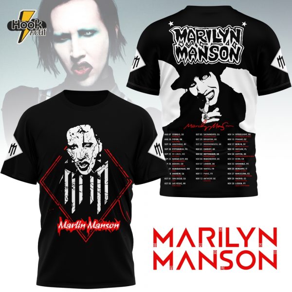 Marilyn Manson 2025 World Tour Exclusive Tee