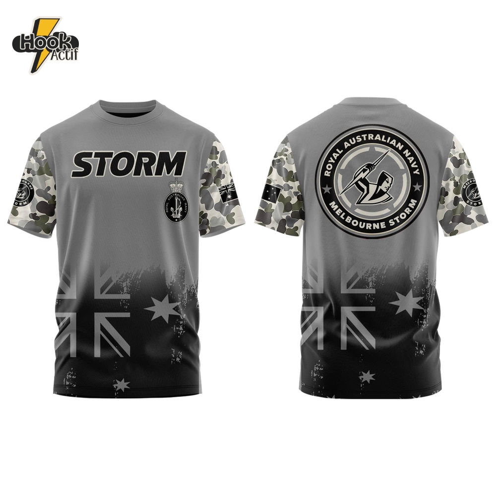 Melbourne Storm NRL x Royal Australian Navy Limited Shirt Melbourne Storm NRL x Royal Australian Navy Limited Shirt