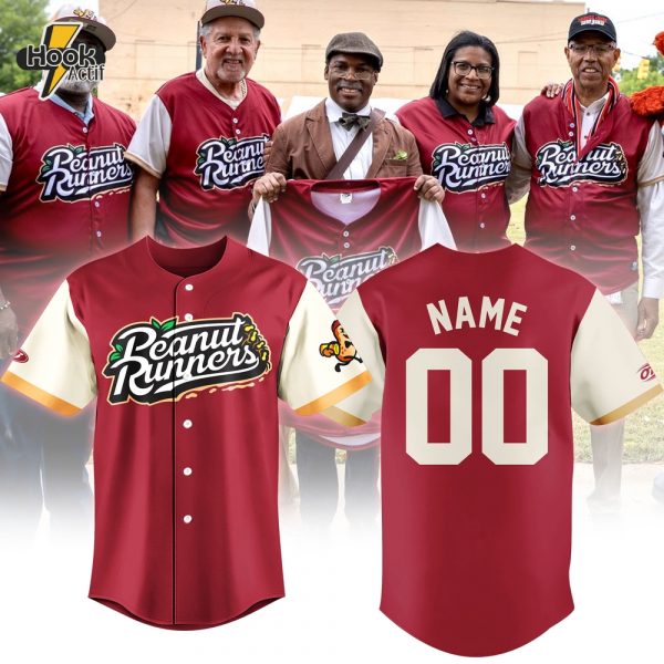 Montgomery Biscuits Peanut Runners Jersey 2025