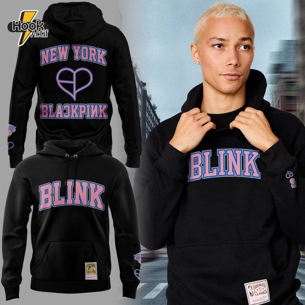 New York Knicks x Blackpink BLINK Special Hoodie New York Knicks x Blackpink BLINK Special Hoodie