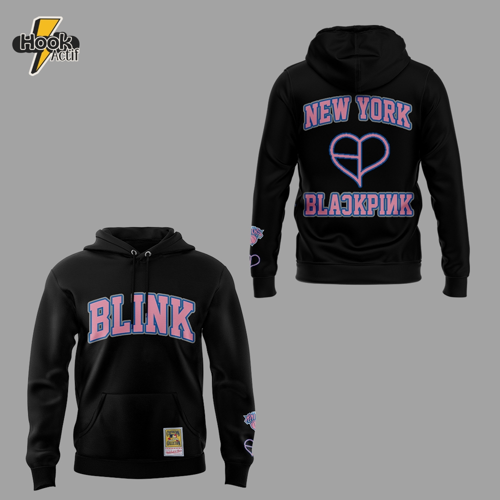 New York Knicks x Blackpink BLINK Special Hoodie New York Knicks x Blackpink BLINK Special Hoodie
