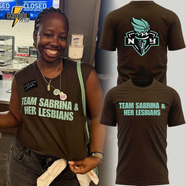 New York Liberty Team Sabrina & Her Lesbians Special Edition Tee
