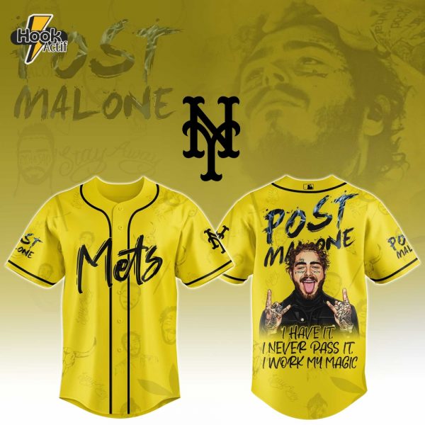 New York Mets x Post Malone Tour Jersey 2025 Editions Limited Selling Out Fast