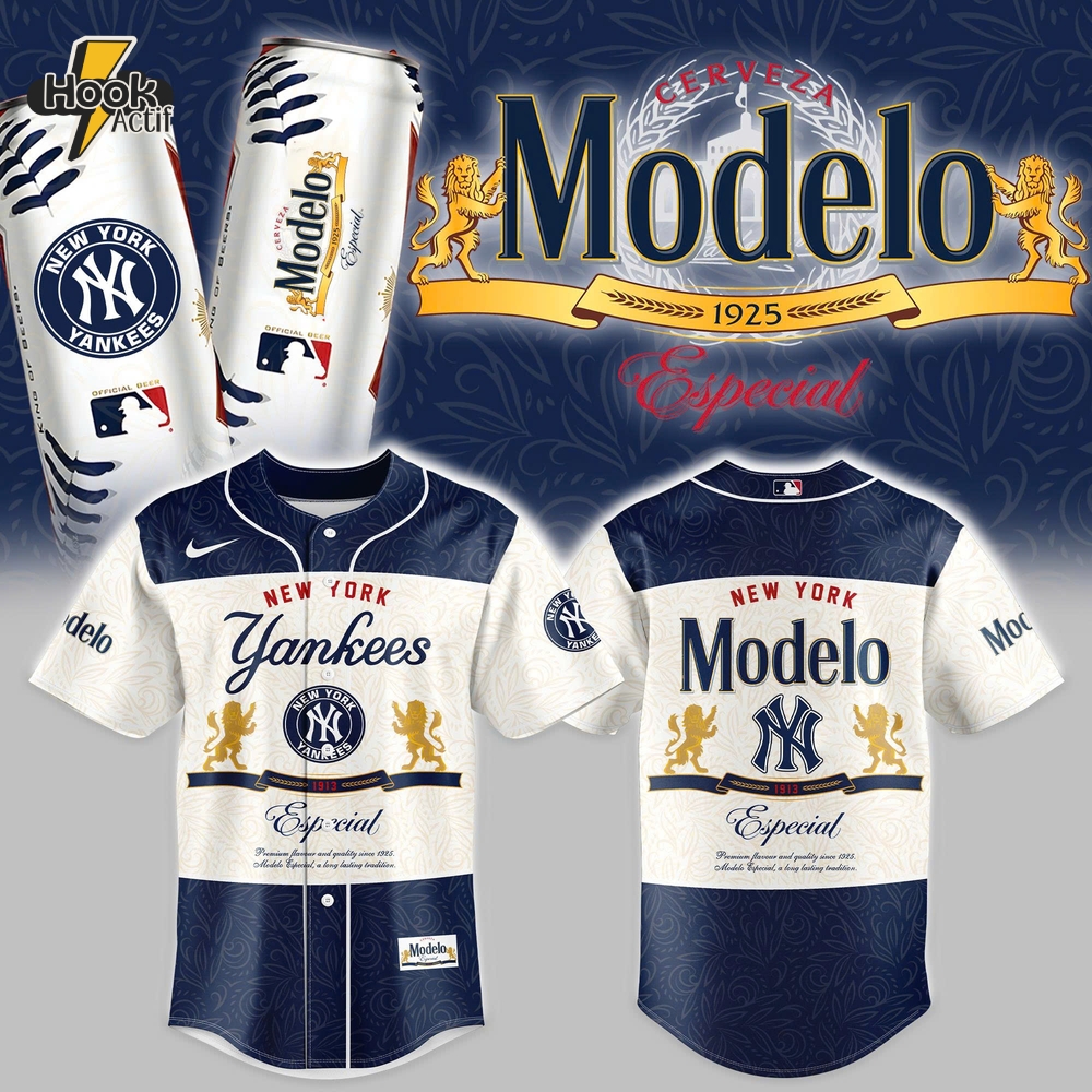 New York Yankees x Modelo Version 2025 Special Baseball Jersey New York Yankees x Modelo Version 2025 Special Baseball Jersey
