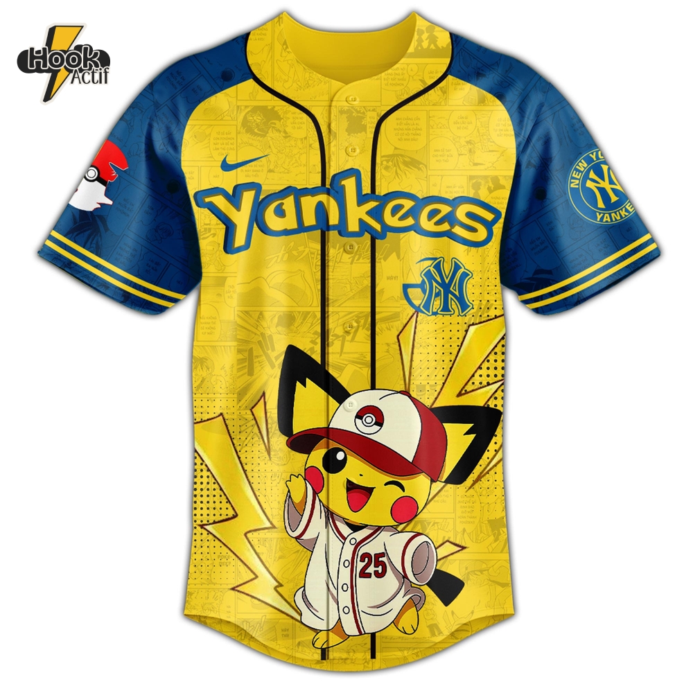 New York Yankees x Pokémon GO Night 2025 Limited Edition Jersey New York Yankees x Pokémon GO Night 2025 Limited Edition Jersey