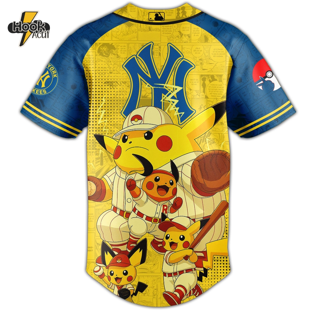 New York Yankees x Pokémon GO Night 2025 Limited Edition Jersey New York Yankees x Pokémon GO Night 2025 Limited Edition Jersey