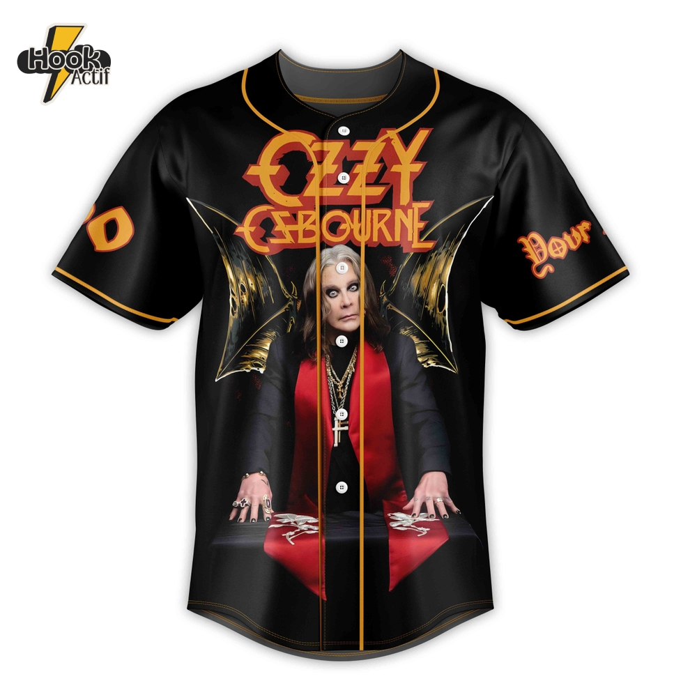 Ozzy Osbourne "Prince of Darkness" Baseball Jersey Ozzy Osbourne "Prince of Darkness" Baseball Jersey