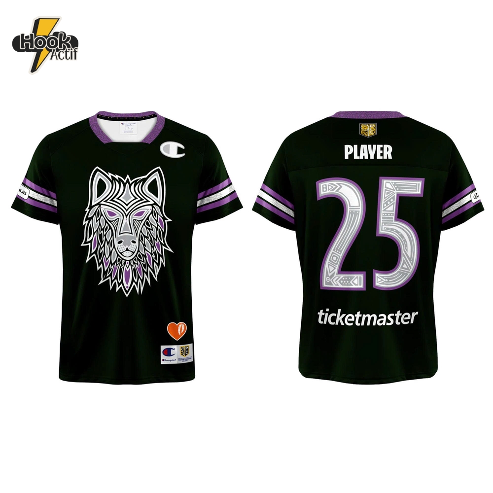 Philadelphia Waterdogs Indigenous Heritage Custom Foootbal Jersey Philadelphia Waterdogs Indigenous Heritage Custom Foootbal Jersey