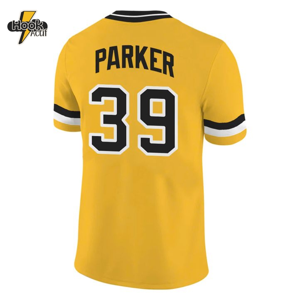 Pittsburgh Pirates Hall of Famer Dave Parker Limited Edition Football Jersey Pittsburgh Pirates Hall of Famer Dave Parker Limited Edition Football Jersey