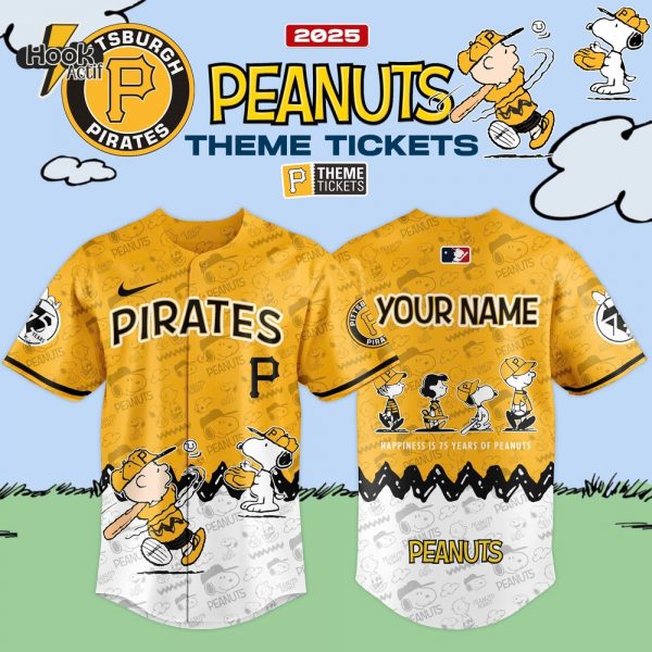 Pittsburgh Pirates MLB x Peanut Night 2025 Limited Edition Jersey