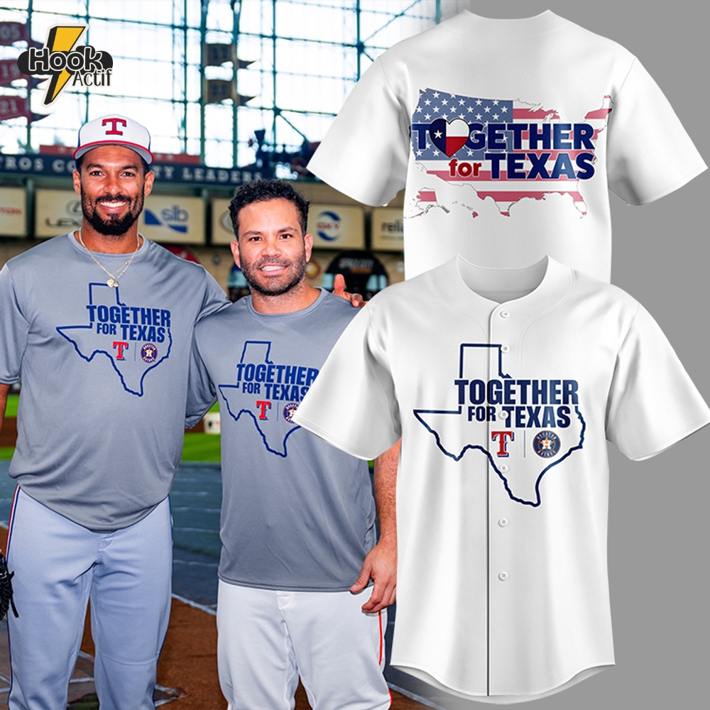 Rangers and Astros Together for Texas 2025 Limited Edition Jersey Rangers and Astros Together for Texas 2025 Limited Edition Jersey