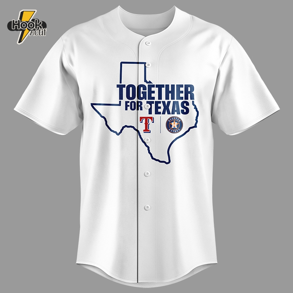 Rangers and Astros Together for Texas 2025 Limited Edition Jersey Rangers and Astros Together for Texas 2025 Limited Edition Jersey