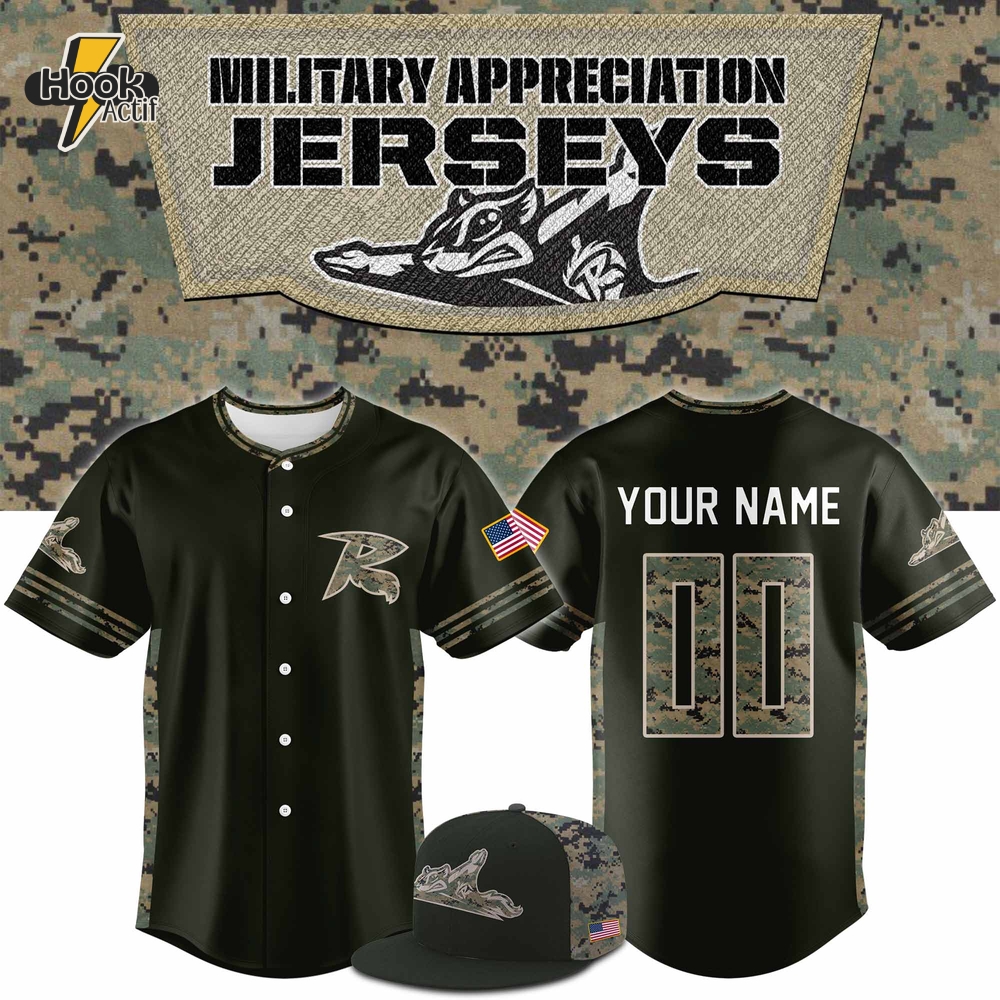 Richmond Flying Squirrels x 2025 Military Appreciation Jersey Richmond Flying Squirrels x 2025 Military Appreciation Jersey