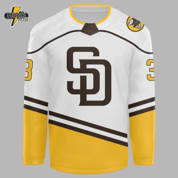 San Diego Padres Hockey Night Custom Jersey – Buy Online at HookActif.com