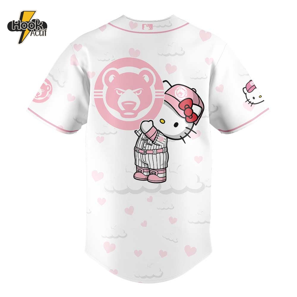 South Bend Cubs Hello Kitty Night 2025 Baseball Jersey South Bend Cubs Hello Kitty Night 2025 Baseball Jersey