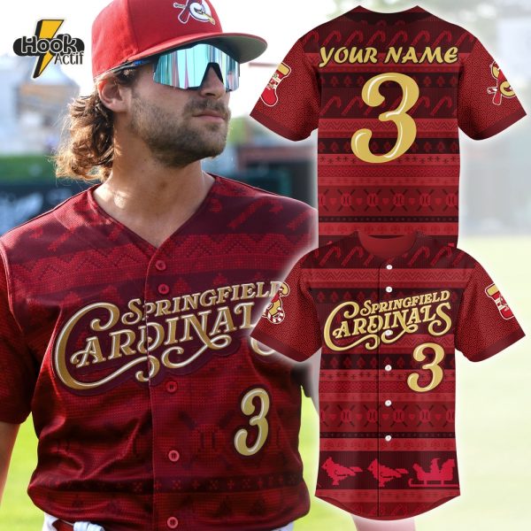 Springfield Cardinals New 2025 Christmas Limited Jersey
