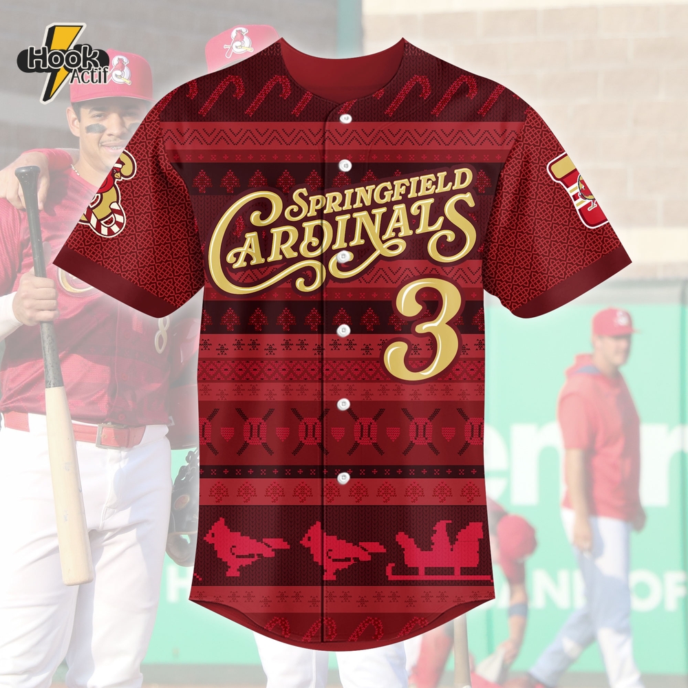 Springfield Cardinals New 2025 Christmas Limited Jersey Springfield Cardinals New 2025 Christmas Limited Jersey