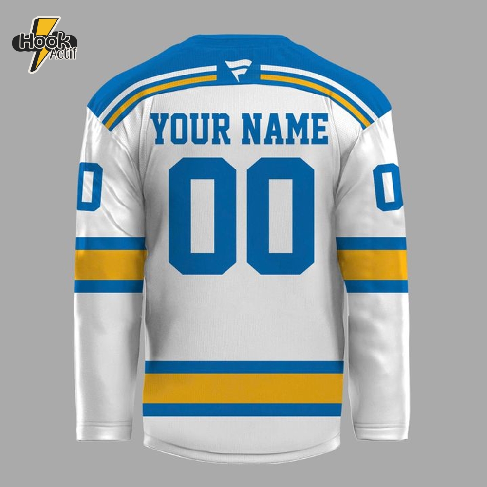 St. Louis Blues "Remixed Remastered Reborn" Special New 2025 Hockey Jersey - White St. Louis Blues "Remixed Remastered Reborn" Special New 2025 Hockey Jersey - White