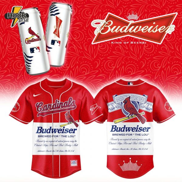 St. Louis Cardinals x Budweiser Version 2025 Special Baseball Jersey