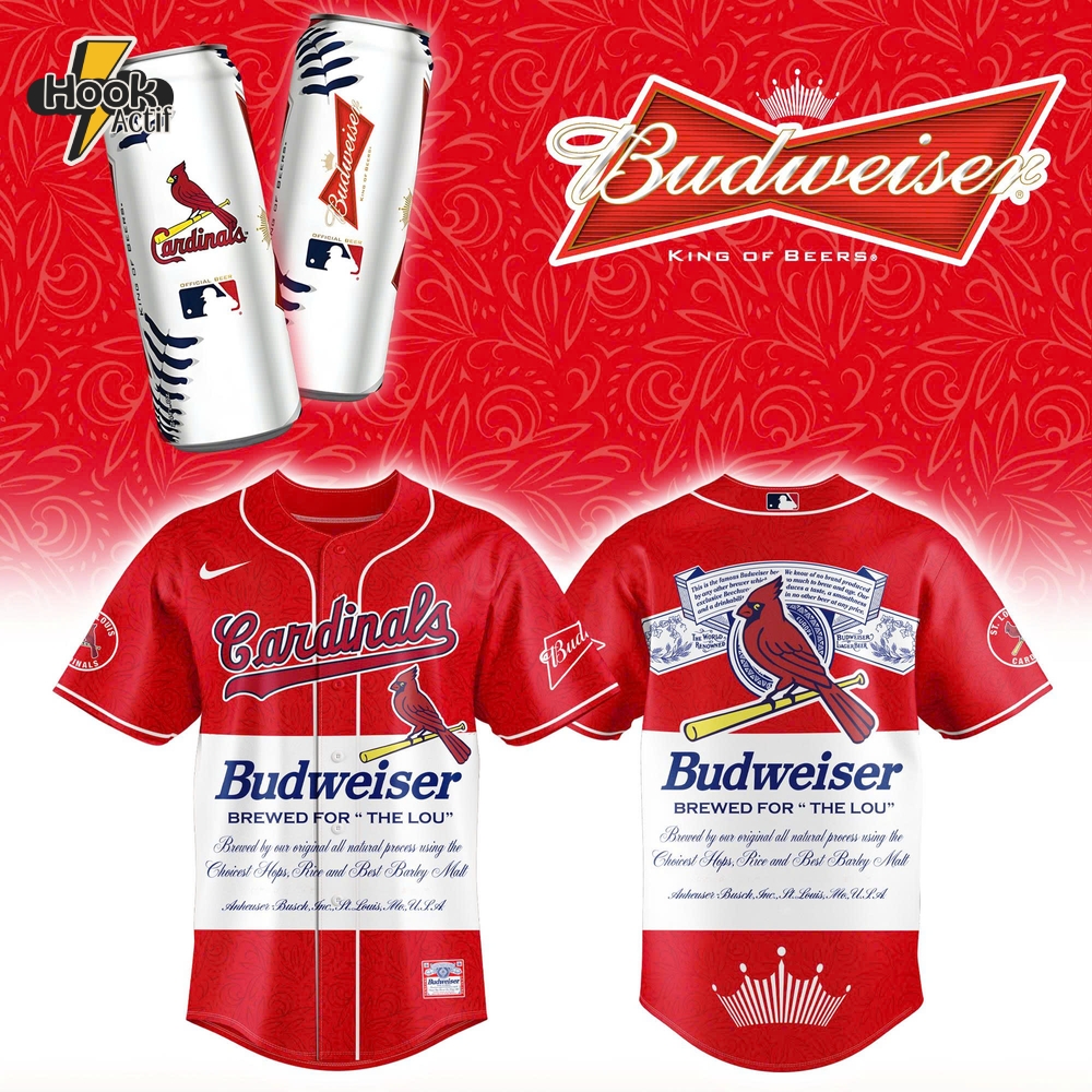 St. Louis Cardinals x Budweiser Version 2025 Special Baseball Jersey St. Louis Cardinals x Budweiser Version 2025 Special Baseball Jersey