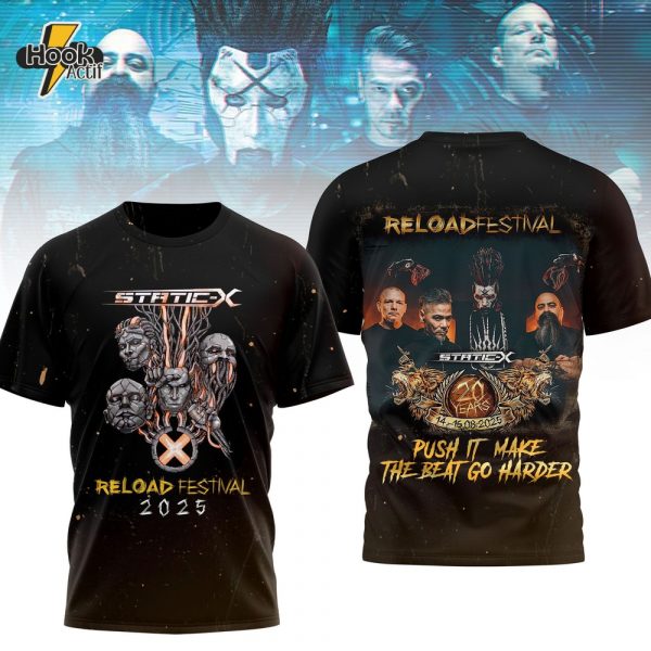Static-X Reload Festival T-shirt