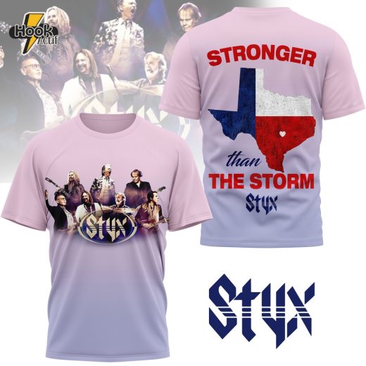 Styx Band "Texas Stronger than the Storm" Special Tee